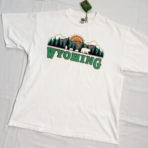 Vintage Wyoming Bears T-Shirt - XL